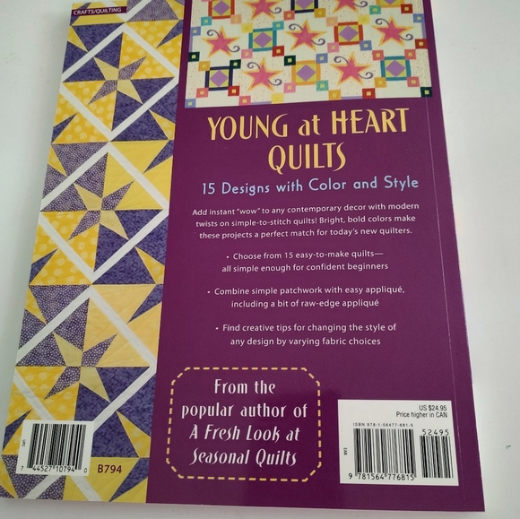 Young at Heart Quilts Book - Picture 2 of 2